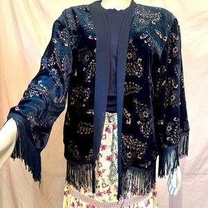 Band of Gypsies SzM Fringe Shawl